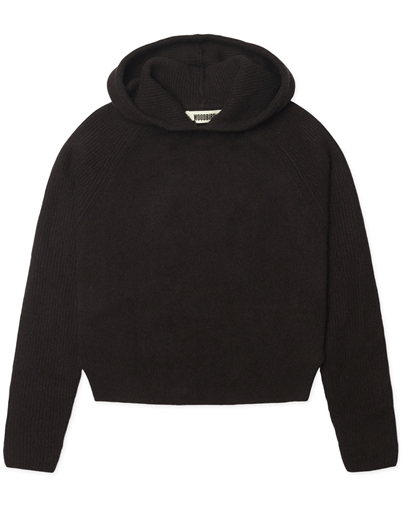 Woodbird - WBEve Knit Hoodie - Brown